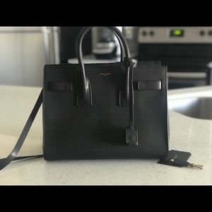 Authentic Saint Laurent small sac de jour bag